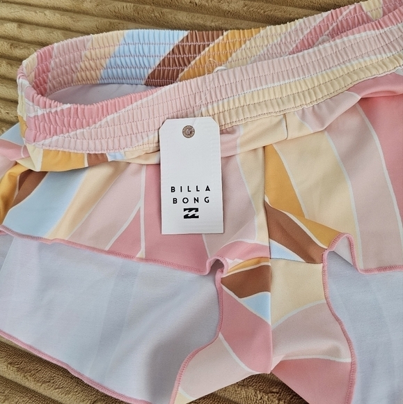 Billabong Girls Sea Of Gold Swim Short - Picture 4 of 5